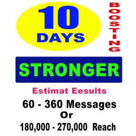boosting - 10 days - Stronger