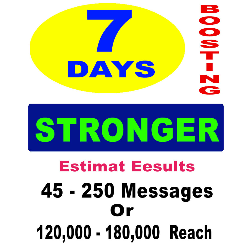 boosting - 7 days - Stronger